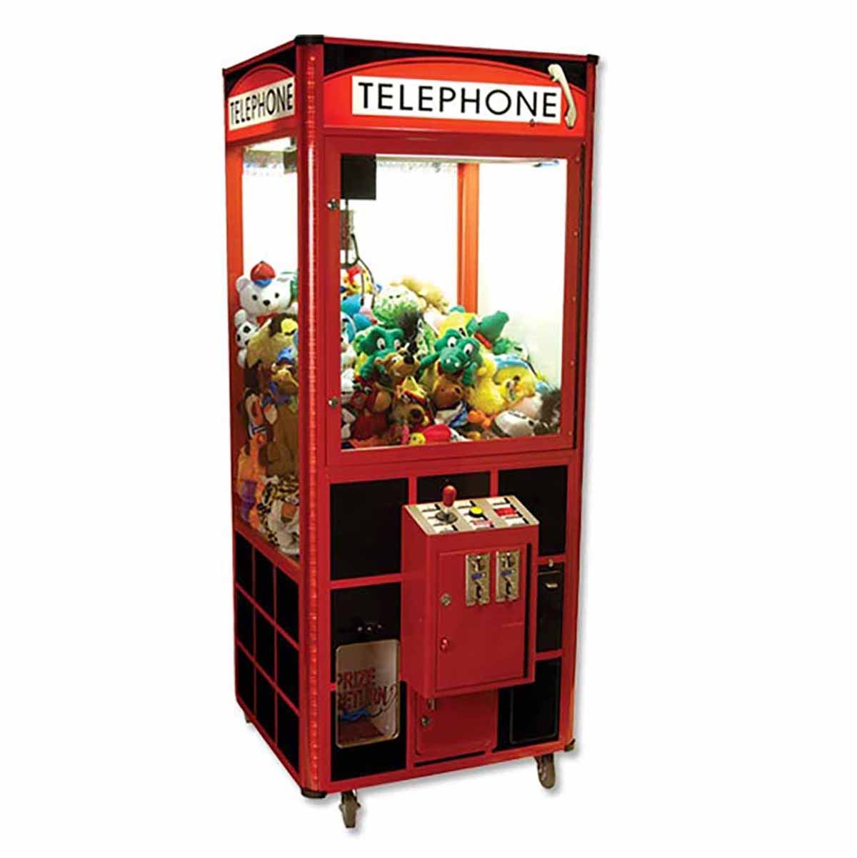 Telephone Toy Plush Crane Claw Machine - 30"