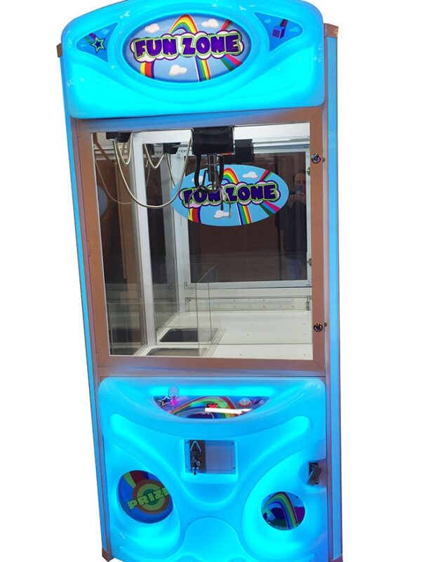 Coast to Coast Fun Zone 36" Crane Claw Machine Arcade Game with Dollar Bill Acceptor