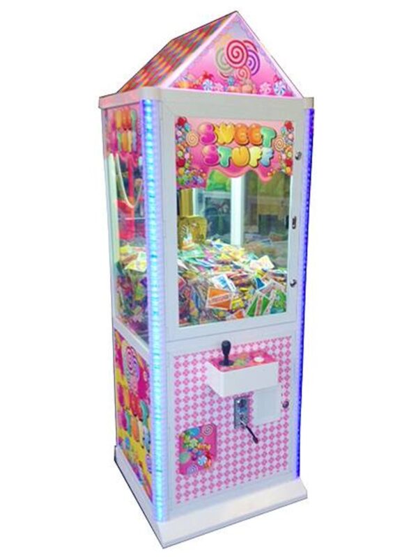 Coast to Coast Sweet Stuff Candy Crane Claw Machine Arcade Game Free First Fill
