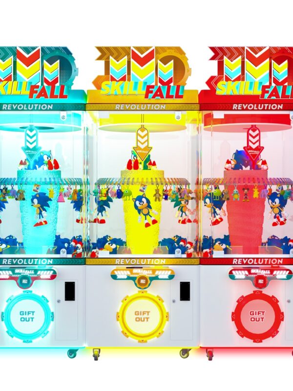 Sega Skill Fall Revolution Prize Vending Arcade Skill Game