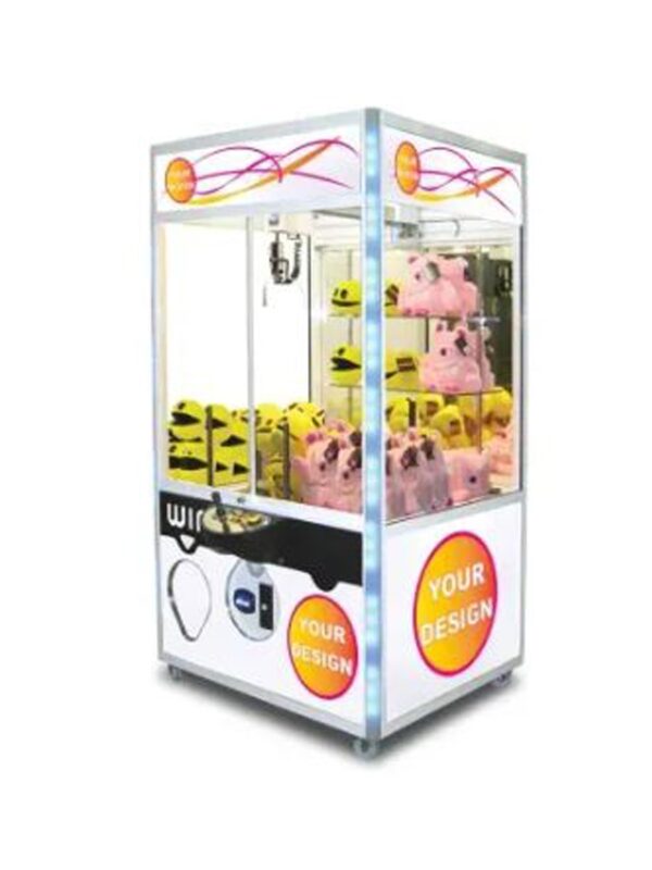 Elaut E-Claw Custom Graphics Crane Arcade Game Machine