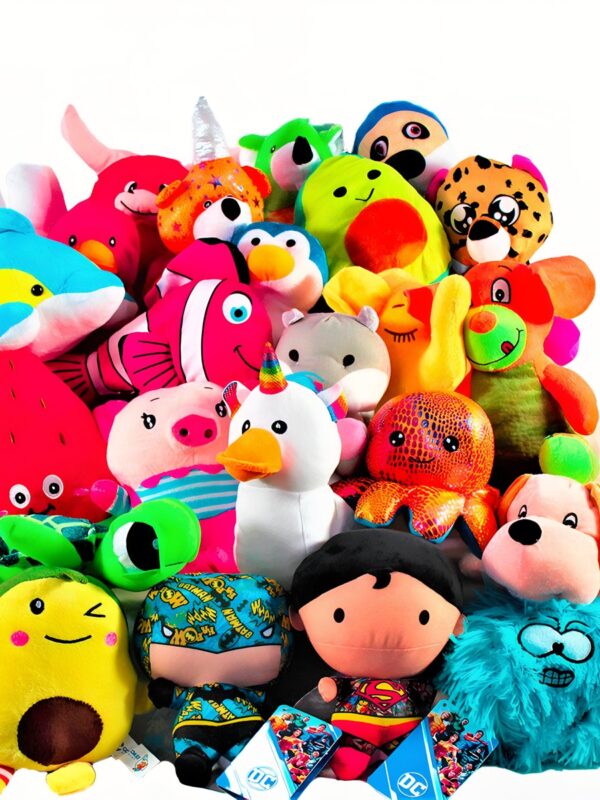 Game Room Guys Crane Claw Animal Plush Kit - 10% Licensed - 7" to 9" - 150 Pieces