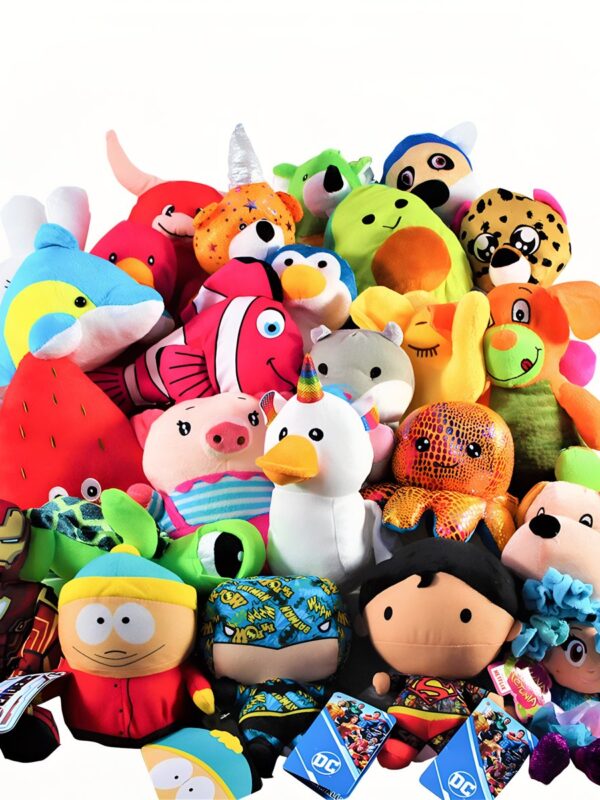 Game Room Guys Crane Claw Animal Plush Kit - 25% Licensed - 7" to 9" - 150 Pieces