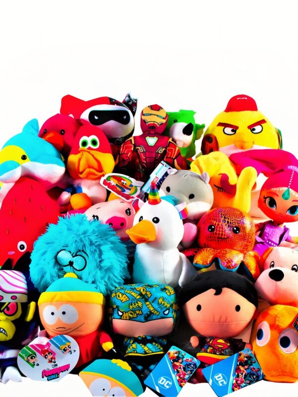Game Room Guys Crane Claw Animal Plush Kit - 50% Licensed - 7" to 9" - 150 Pieces