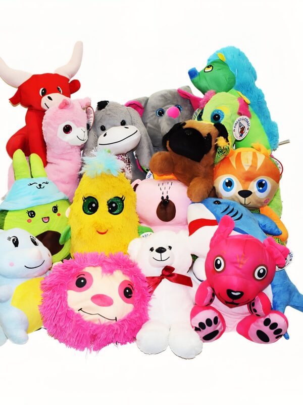 Game Room Guys Crane Claw Animal Plush Kit - Generic Jumbo - 10" to 12" - 100 Pieces
