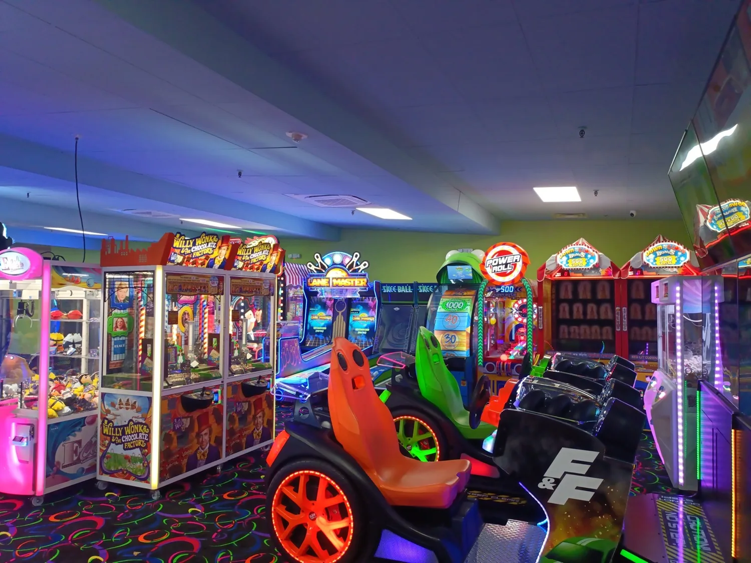 US · India · Middle East — Arcade & Game Center project