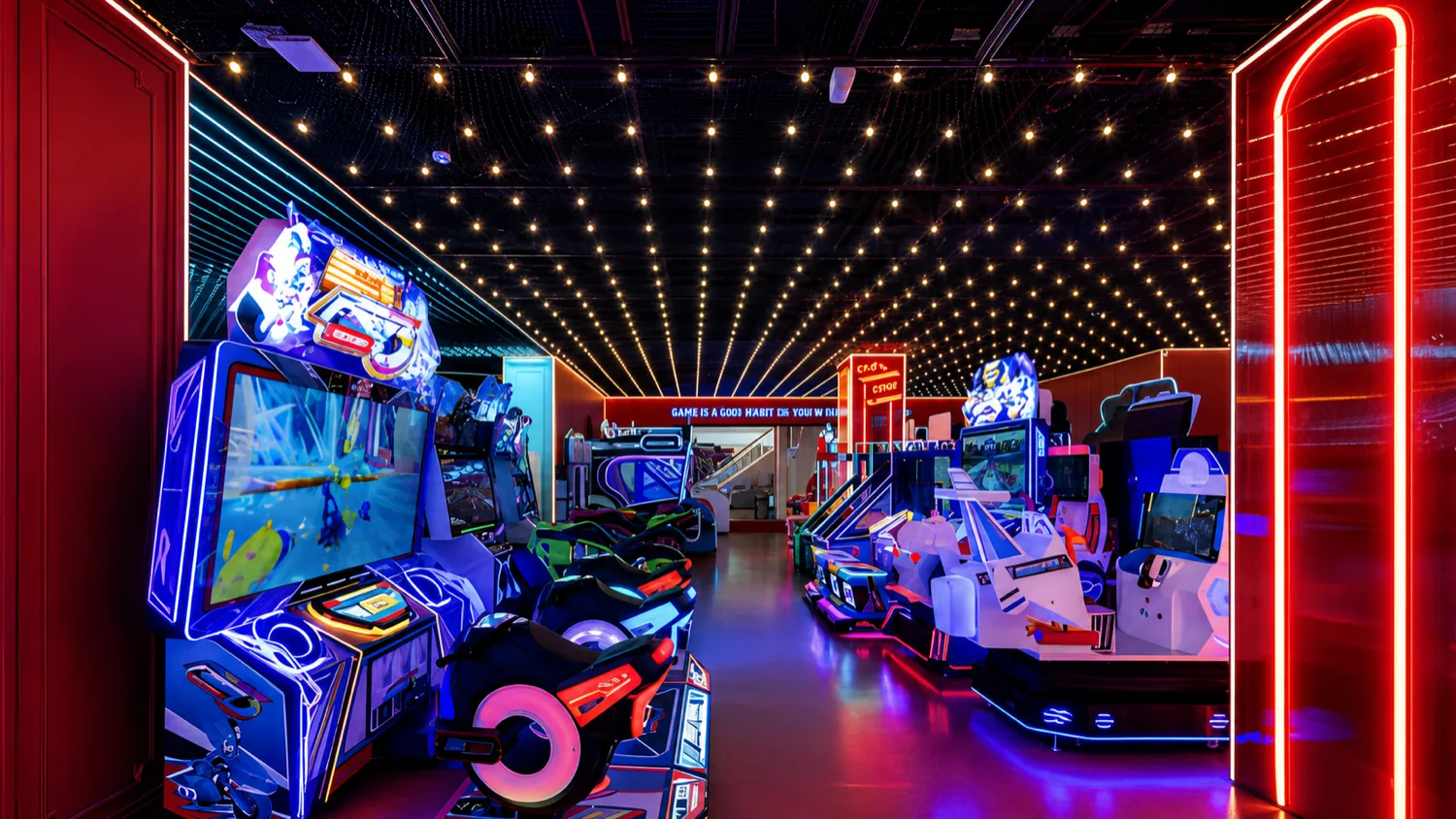 US · India · Middle East — Arcade & Game Center project