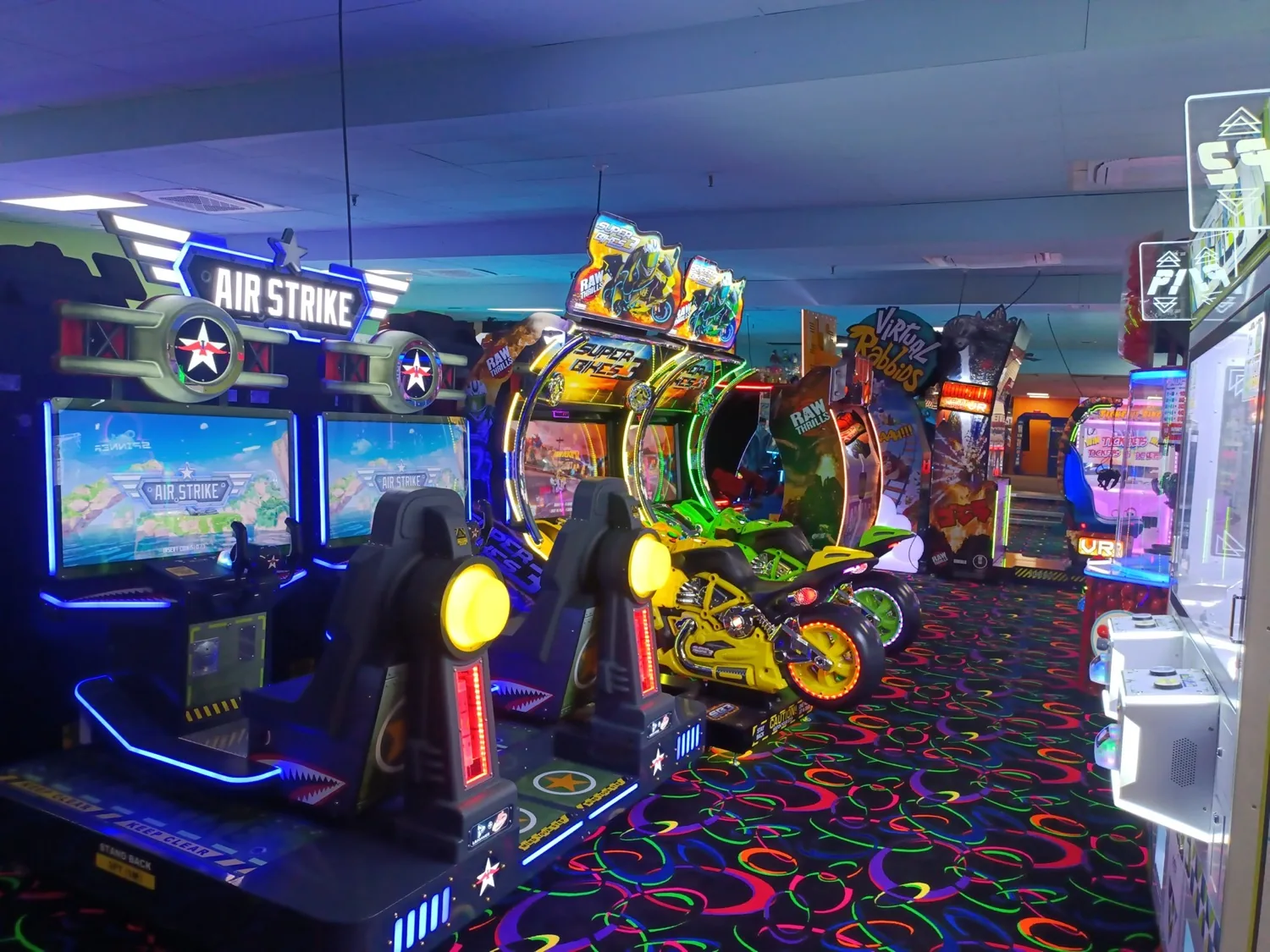 US · India · Middle East — Arcade & Game Center project