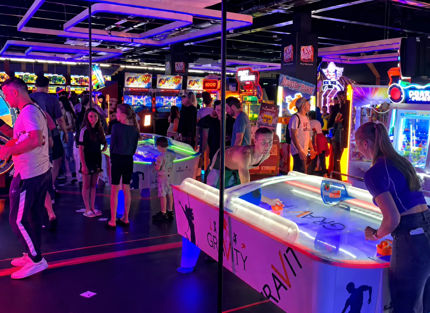 US · India · Middle East — Arcade & Game Center project