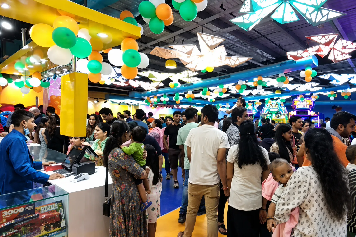 US · India · Middle East — Arcade & Game Center project