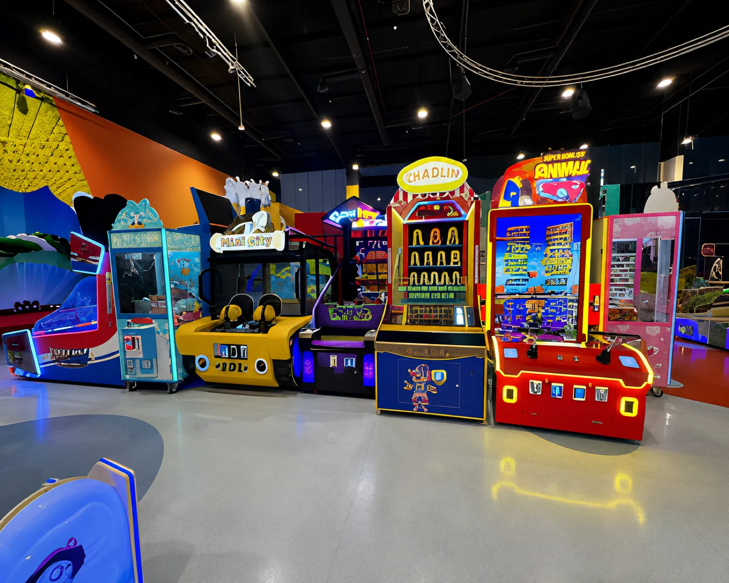US · India · Middle East — Arcade & Game Center project