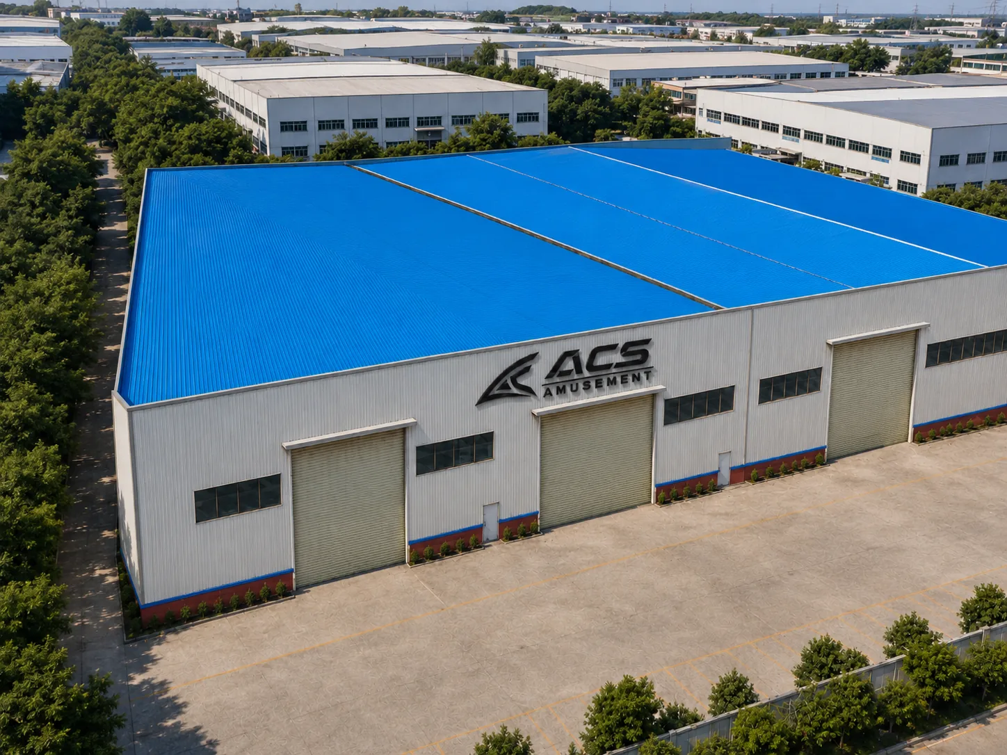ACS factory — Factory exterior