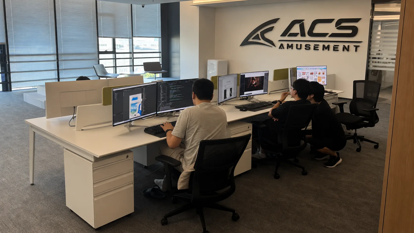 ACS factory — Office & sales team