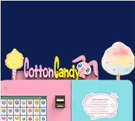 Cotton Candy Vending Machine For Sale