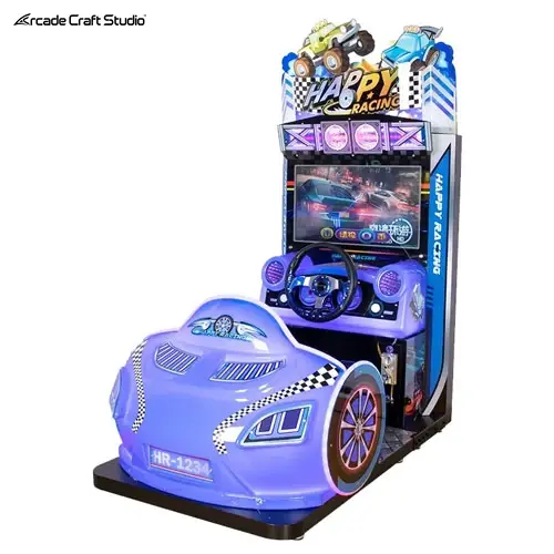 Happy Racing Car Racing Arcade Game Machines