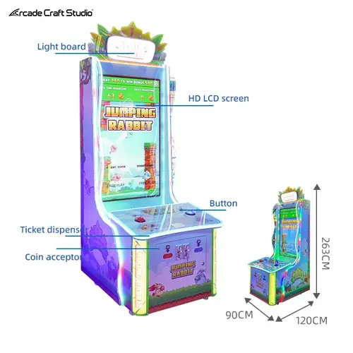 Jumping Rabbit Arcade Ticket Game