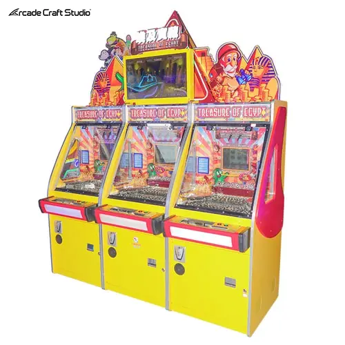 Treasure Of Egypt Coin Pusher Arcade Machine