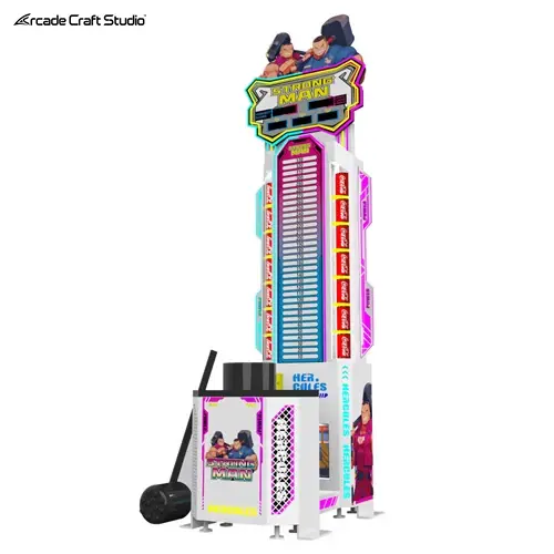 Strong Man Arcade Hammer With Drink Bonus