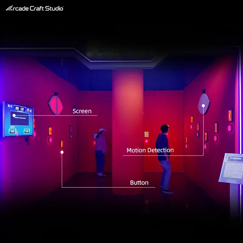 Sky Eye Tracking Escape Room Catch The Light Game