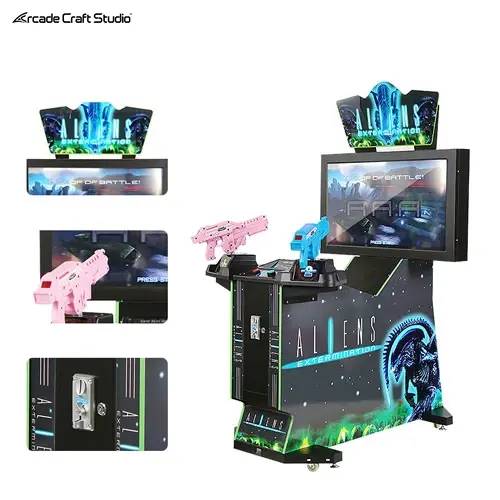 Alien Attack Arcade Shooting Game Machine