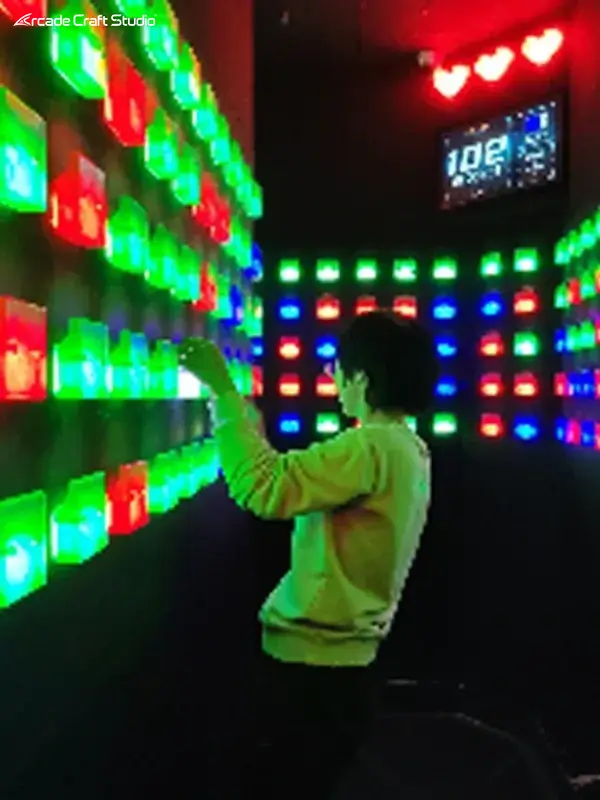 Climbing Wall Game & Catch The Light Game