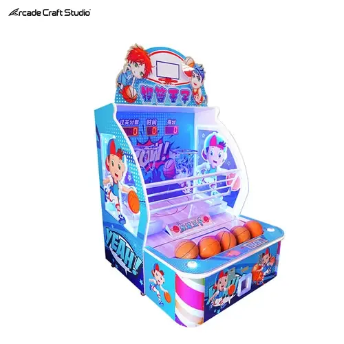 2 Players Kids Arcade Basketball Machine