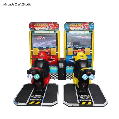 Twin Superbike Motorcycle Racing Arcade