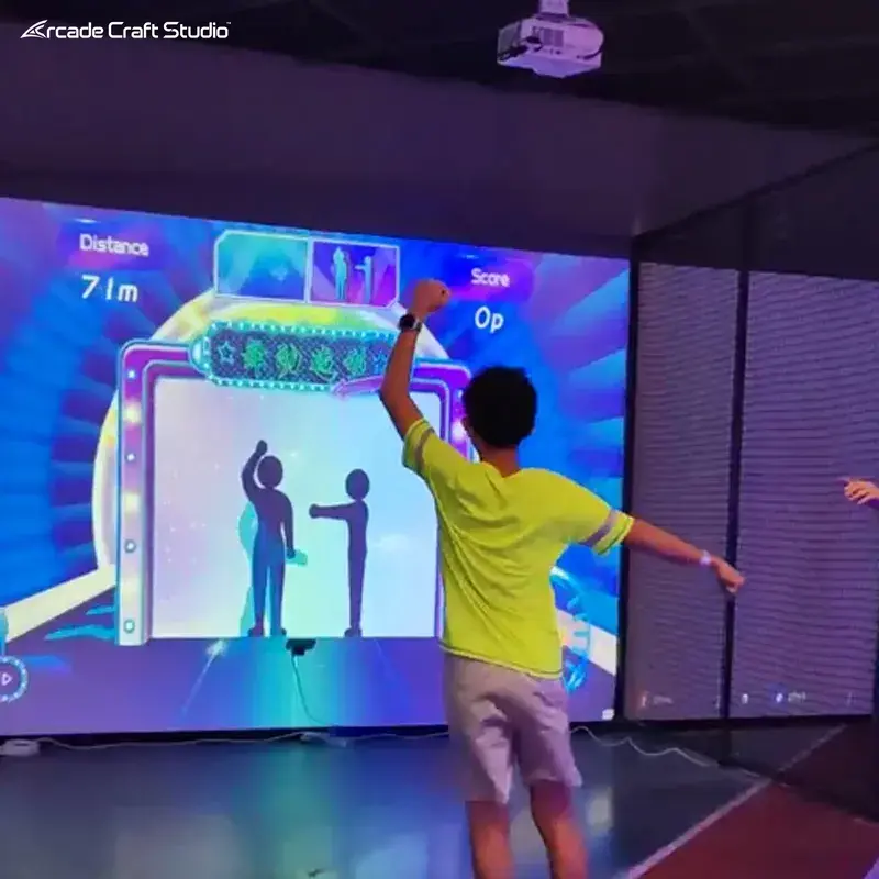 Hole In The Wall Projection Interactive Game