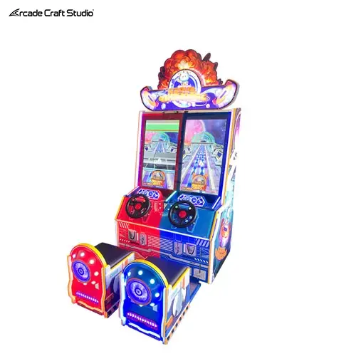 Kids Spaceship Driving Arcade Machine