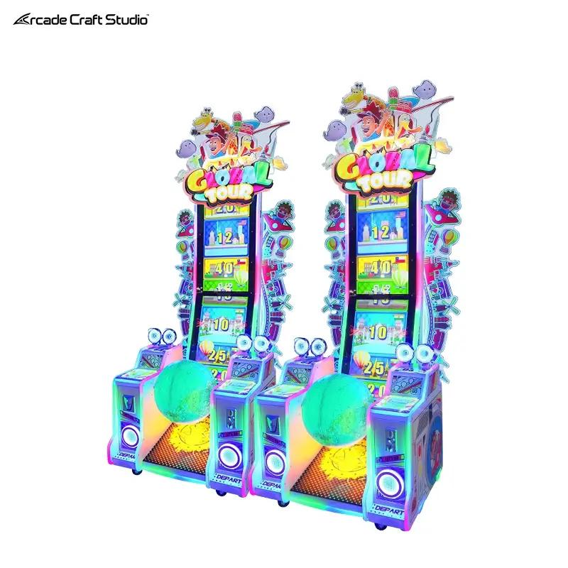 Global Tour Ticket Arcade Game Machine