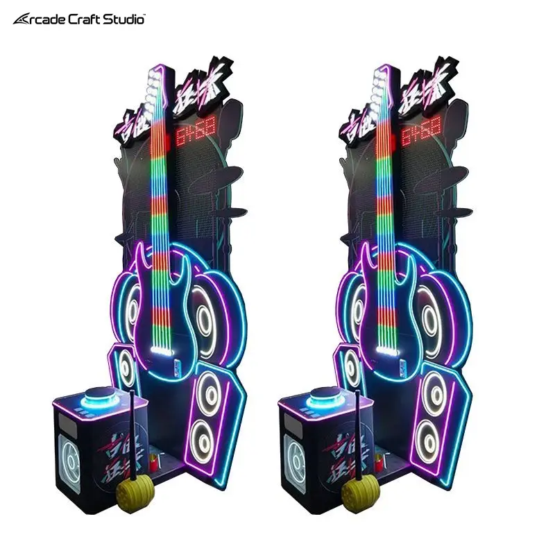 Guitar Strumming Hammer Arcade Game Machine