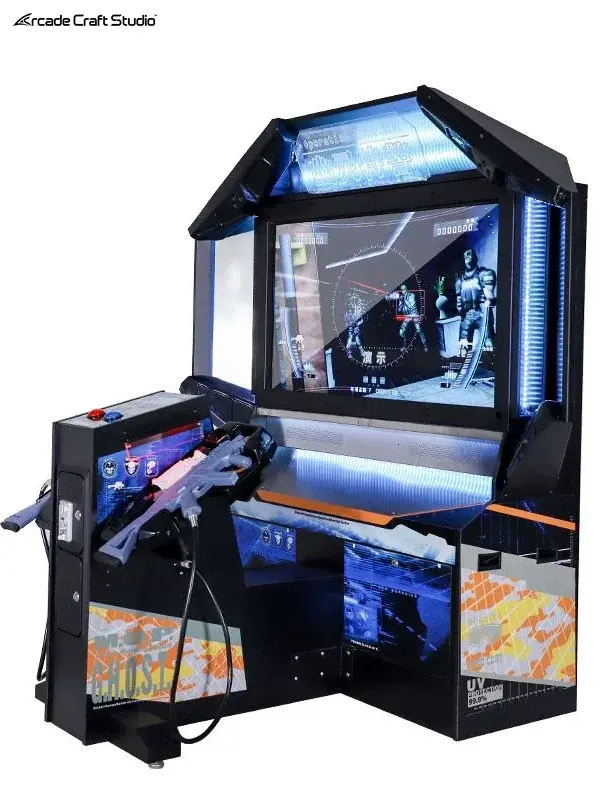 Two Player Ghost Troopers Arcade Shooting Game