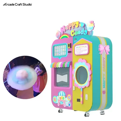 Happy Candy Cotton Candy Vending Machine