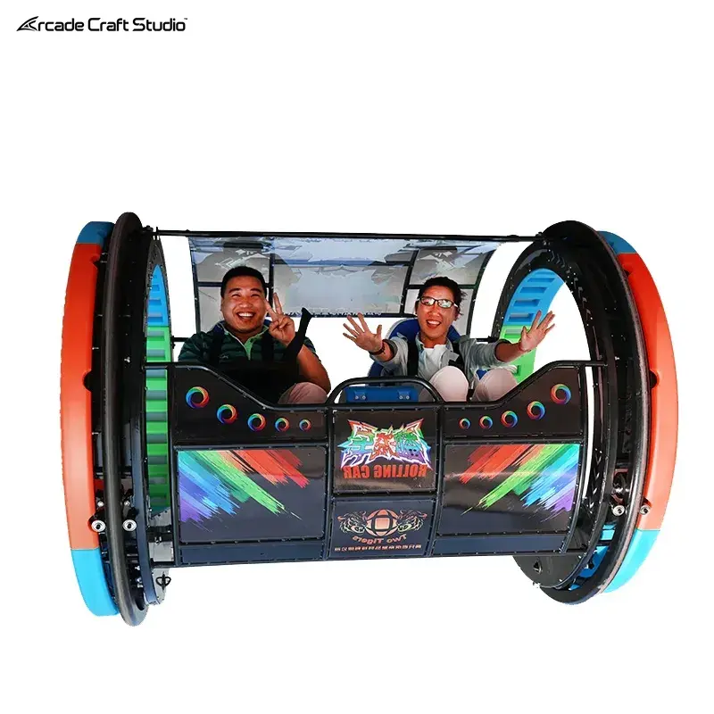 Amusement Park Ride 360 Degree Rolling LeBar Car