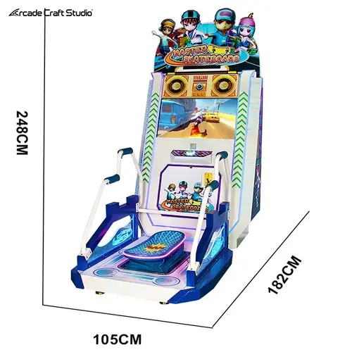Master Skateboard Kids Skateboard Arcade Game