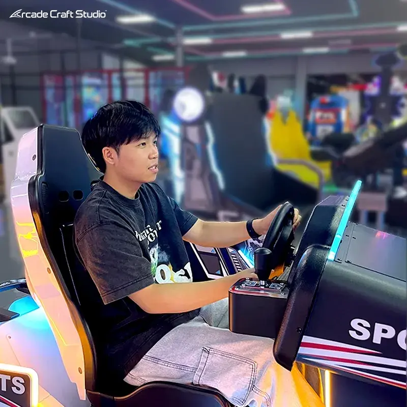 ACE Racing Car Racing Simulator Arcade Machine