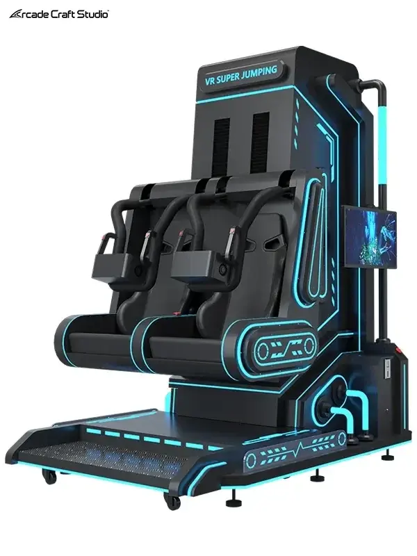 VR Super Bungee Jumping Game Fying Simulator