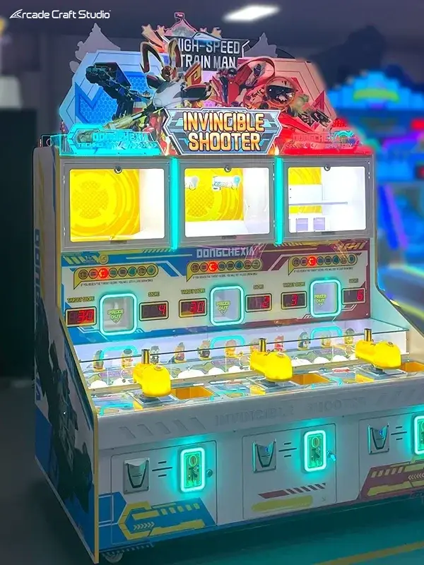 Invincible Shooter 3 Player Ball Shooting Arcade Games