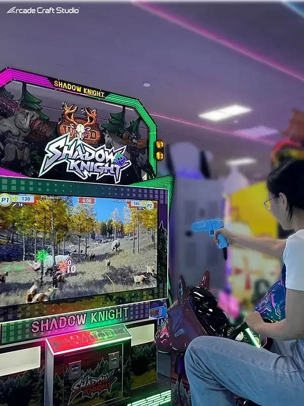 Shadow Knight Hunting Arcade Shooting Game Machine