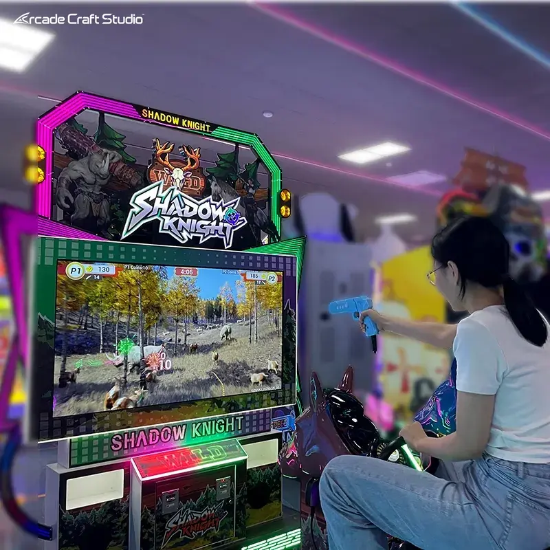 Shadow Knight Hunting Arcade Shooting Game Machine