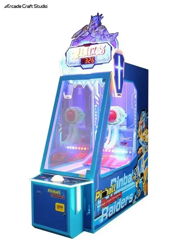 Pinball Raiders Bouncy Ball Arcade Redemption Game