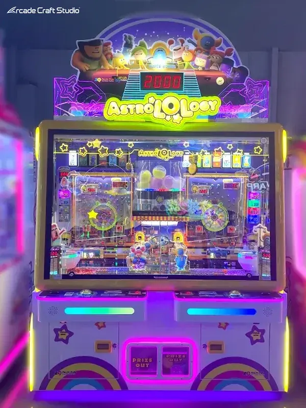 Zodiac Party Marble Pusher Game Redemption Arcade