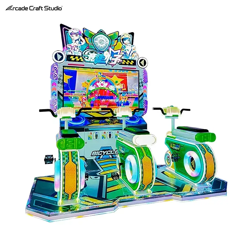 Speed ​​Boy Kids 3 Player Bicycle Arcade Machine