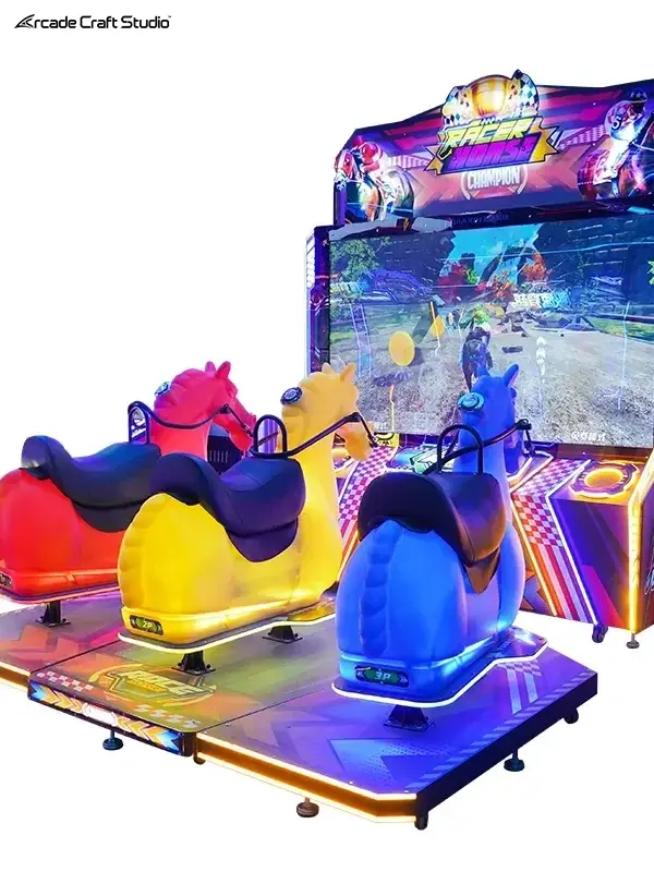 Racer Horse 3 Players Horse Race Arcade Machine
