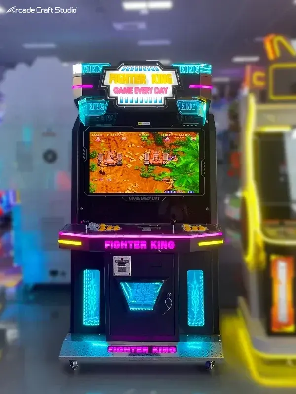 Fighter King Multi Game Arcade Cabinet