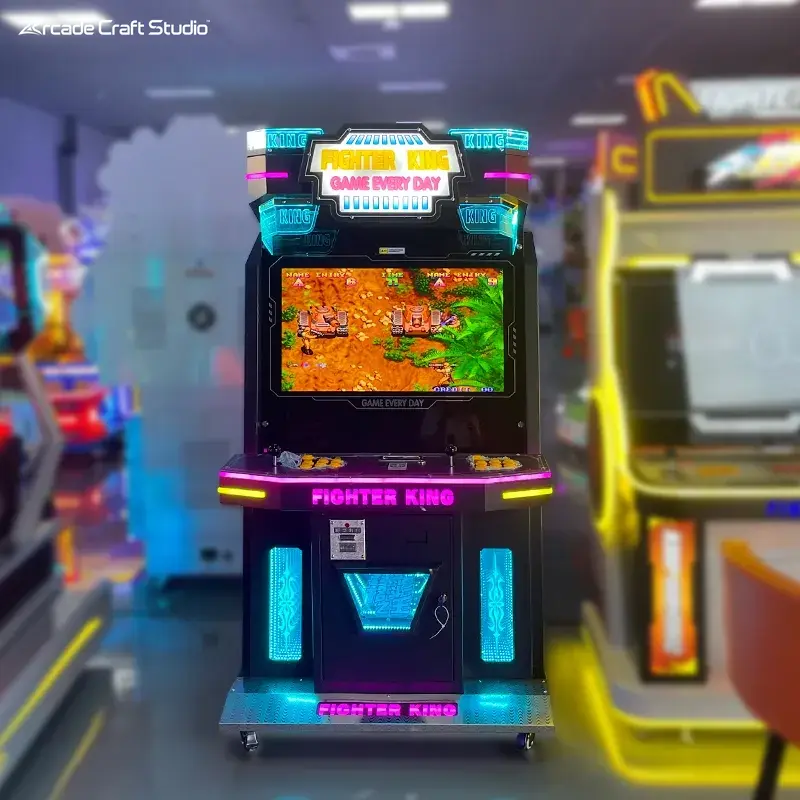 Fighter King Multi Game Arcade Cabinet