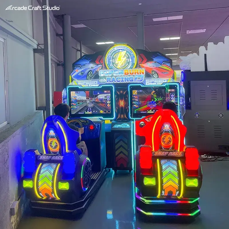 Superburn Racing D 2 Players Driving Arcade Games