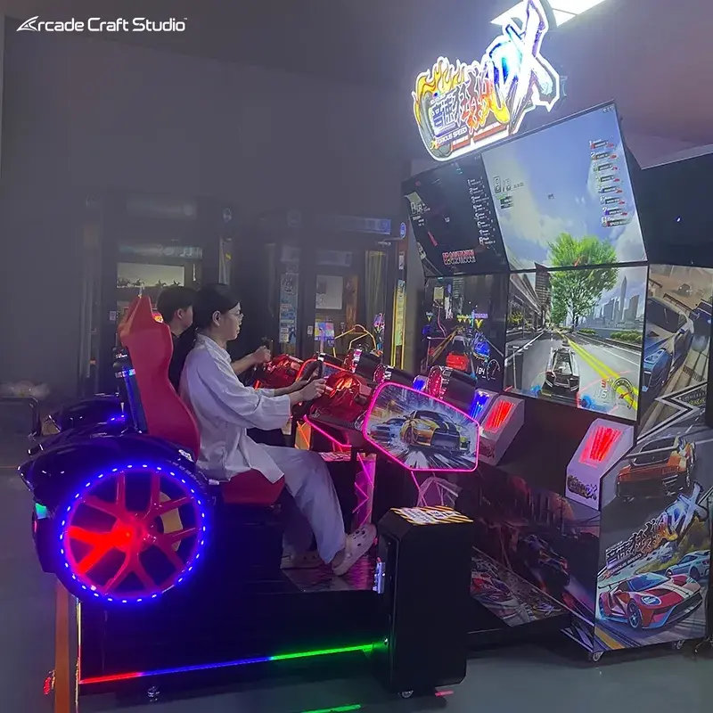 Furious Speed DX Coin Operated Race Car Arcade Game