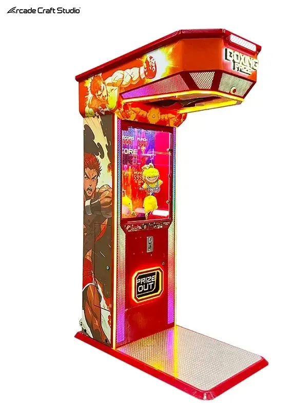 Coin Operated Prize Redemption Punching Arcade Game