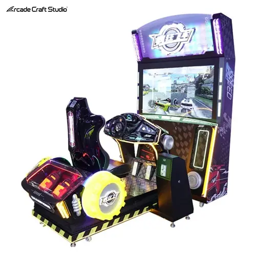 Crazy Speed Racing Game Arcade Cabinet